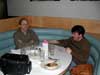 Supper at EMP -- Rob Copeland (MS) and Chris Dias (MS) ('why did you wait so long to ask?')