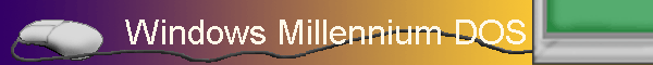Windows Millennium DOS